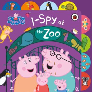 Peppa Pig: I Spy at the Zoo : Tabbed Board Book