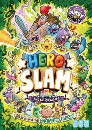 Jamie Smart’s Hero Slam : Quest to Save the Enchanted Forest: A card game by the no 1 bestselling creator of Bunny vs Monkey
