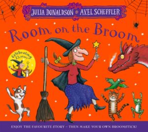 Room on the Broom 25th Anniversary Edition : Enjoy the favourite story – then make your own broomstick!