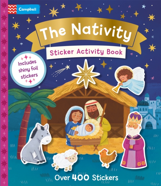 The Nativity Sticker Activity Book : With over 400 stickers